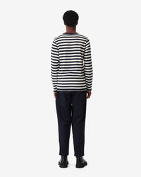 Zerdo T-shirt - Navy & Ecru