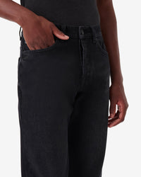 Daxo Straight Jeans - Distressed Black