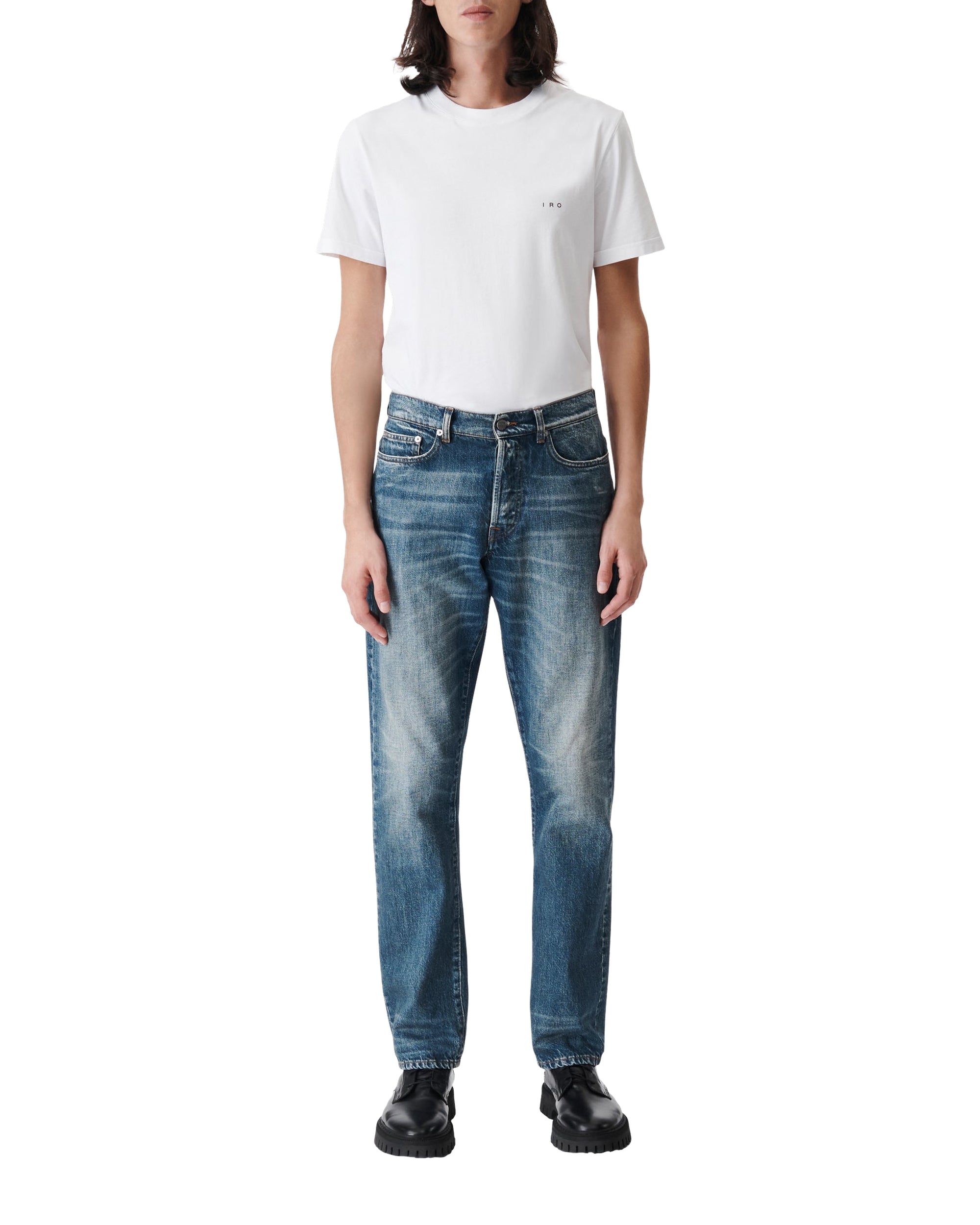 Dayn Straight Jeans - Mid Blue