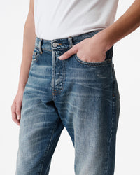 Dayn Straight Jeans - Mid Blue