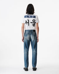 Dayn Straight Jeans - Mid Blue