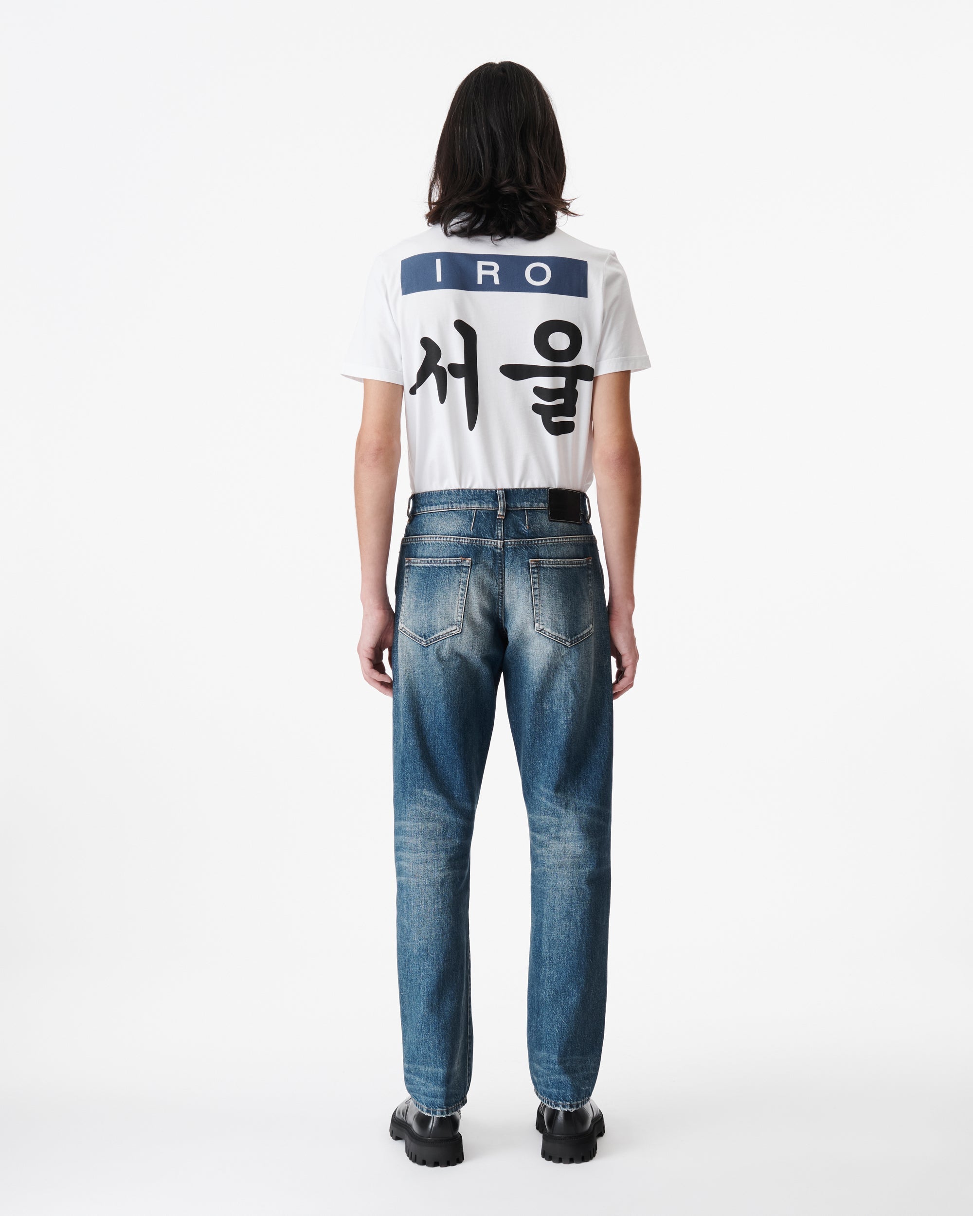Dayn Straight Jeans - Mid Blue