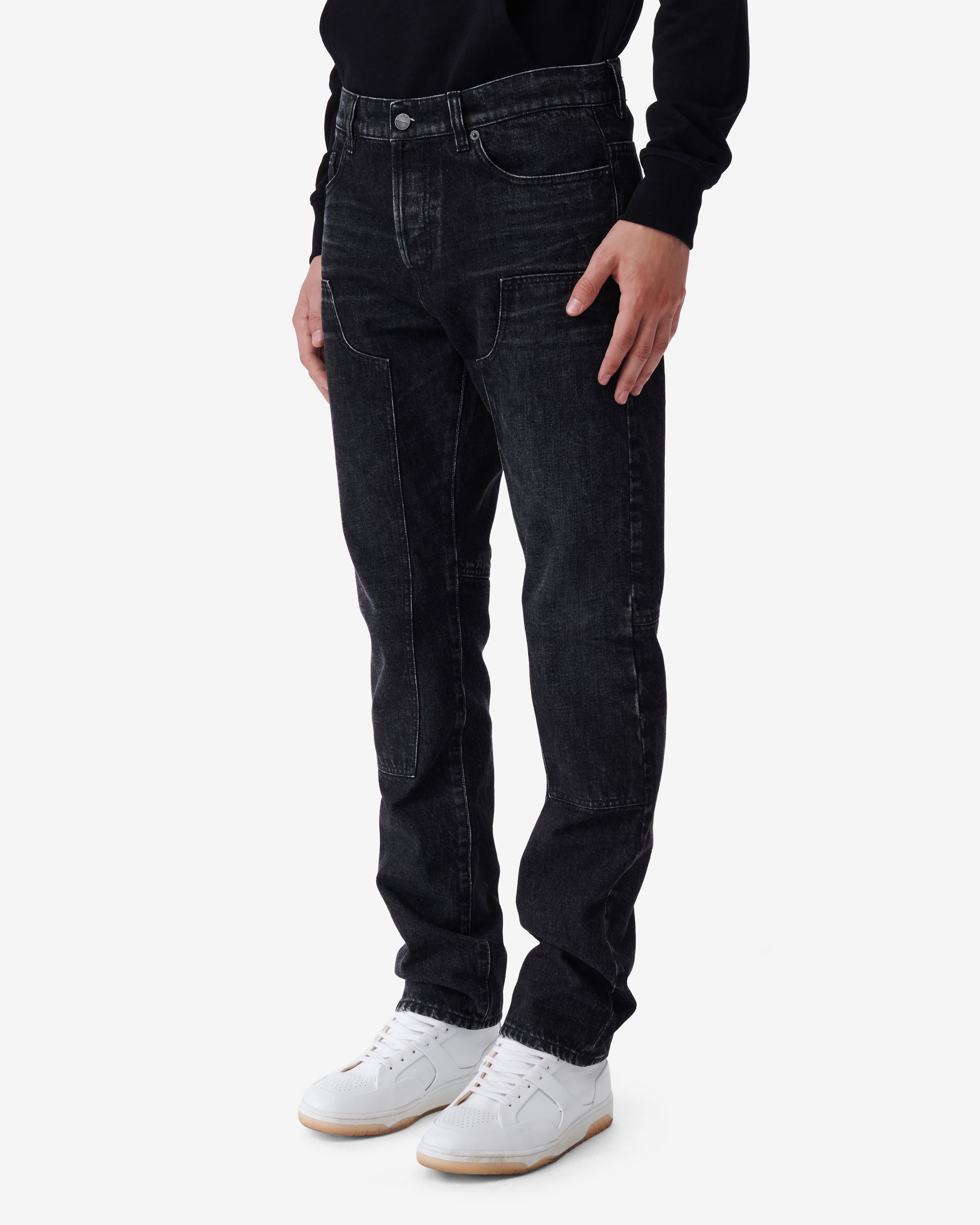 Gayo straight trousers - Black