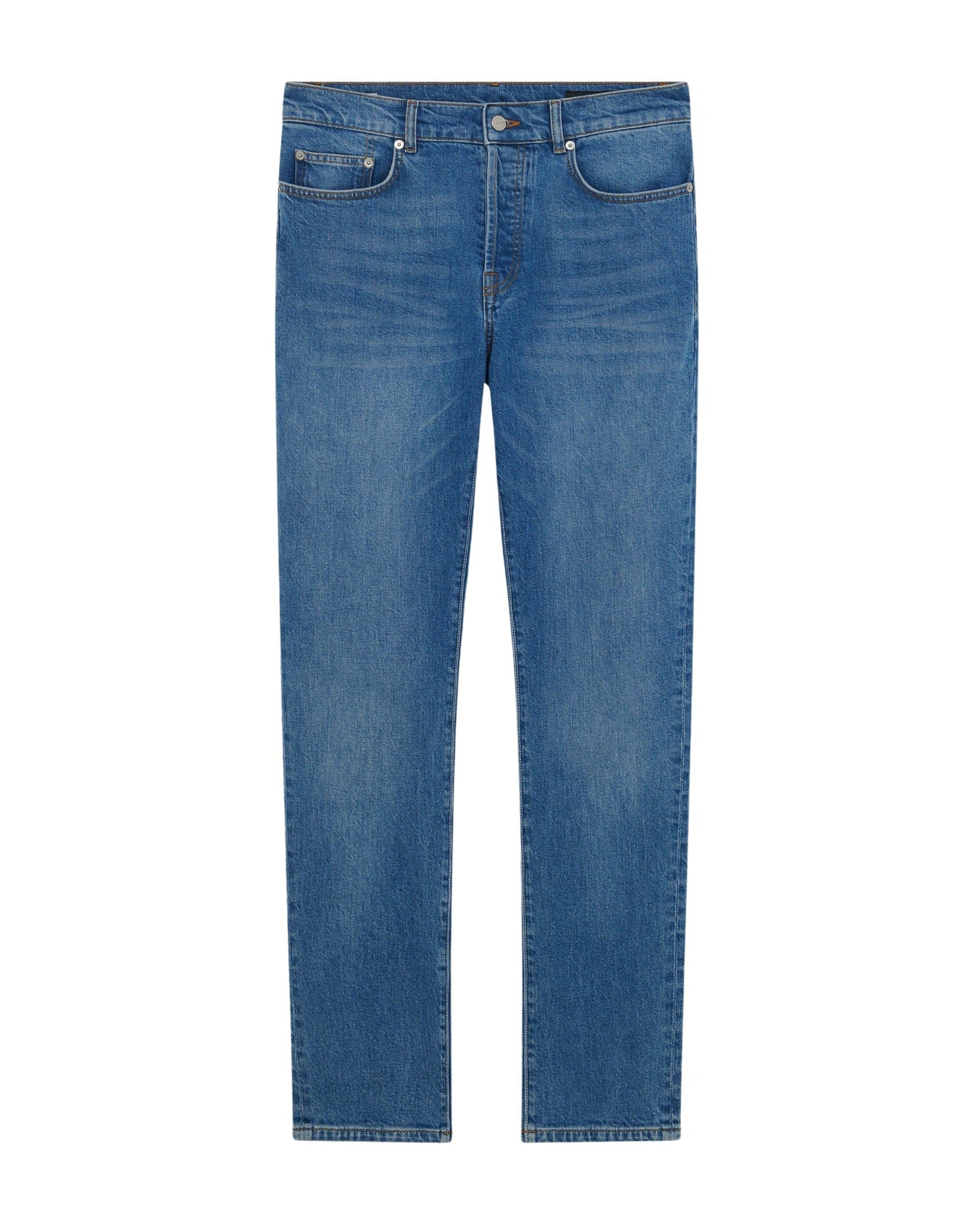 Giano denim trousers - Country Mid Blue