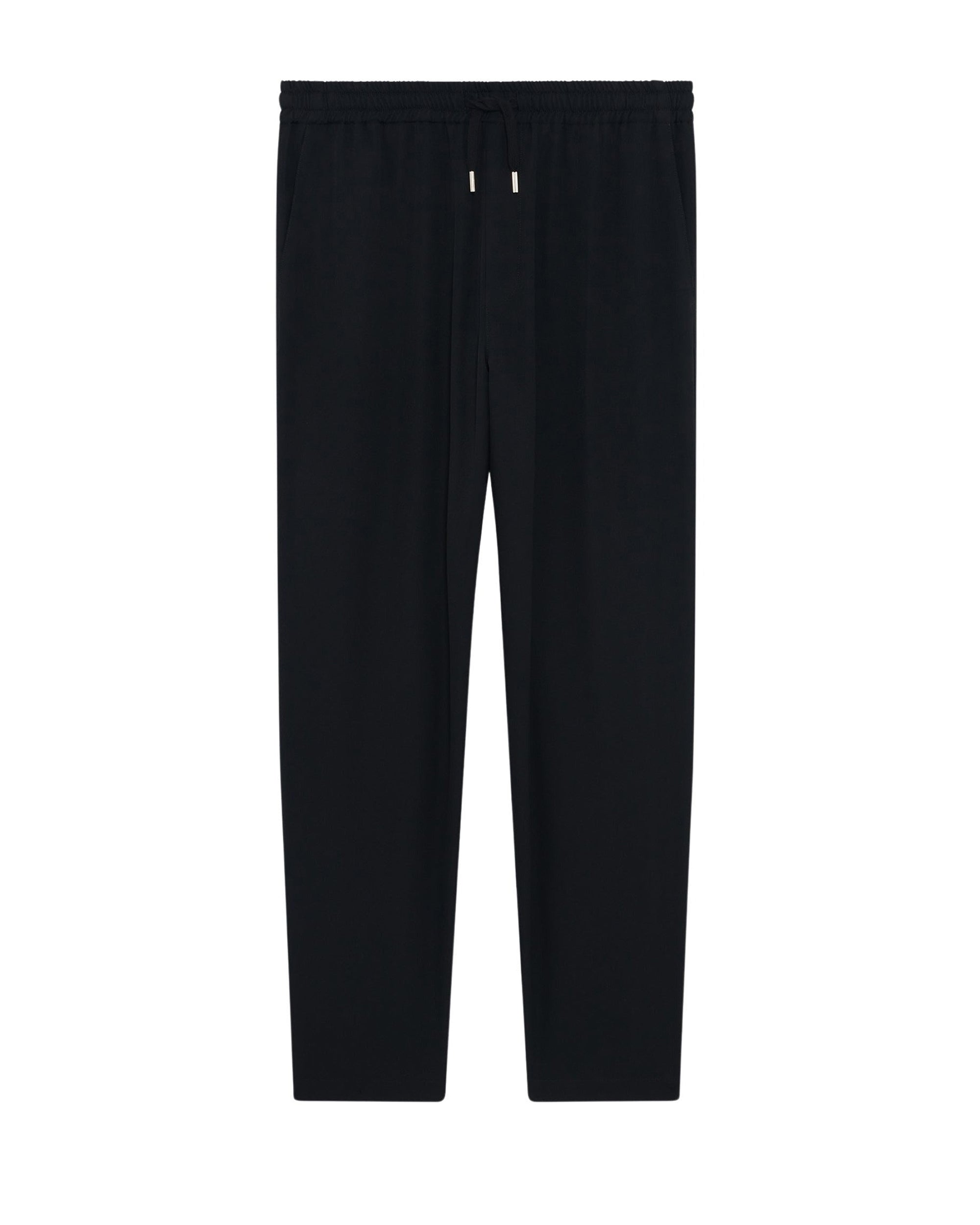 Lettie wool trousers - Black