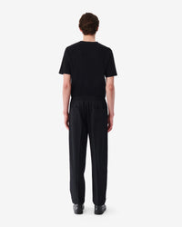 Lettie wool trousers - Black
