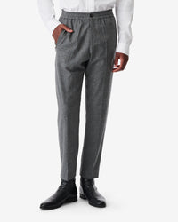 Lindojog wool trousers - Grey