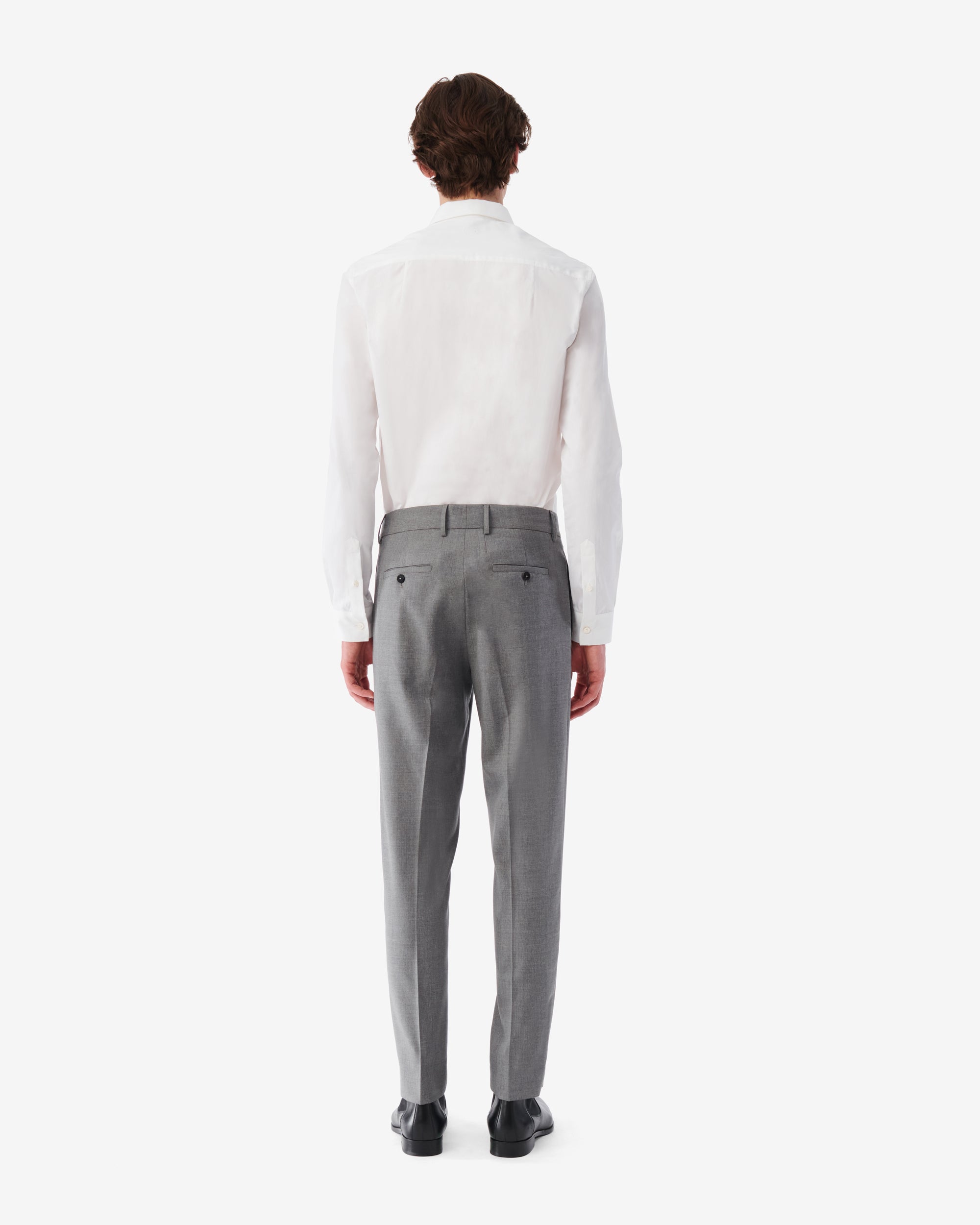 Luchi wool trousers - Grey