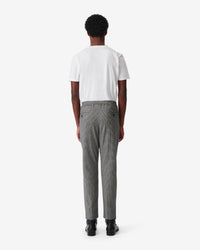 Robby wool trousers - Black & Ecru