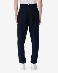 Rohan trousers in silk blend - Dark Navy