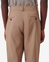 Titouan wool trousers - Beige