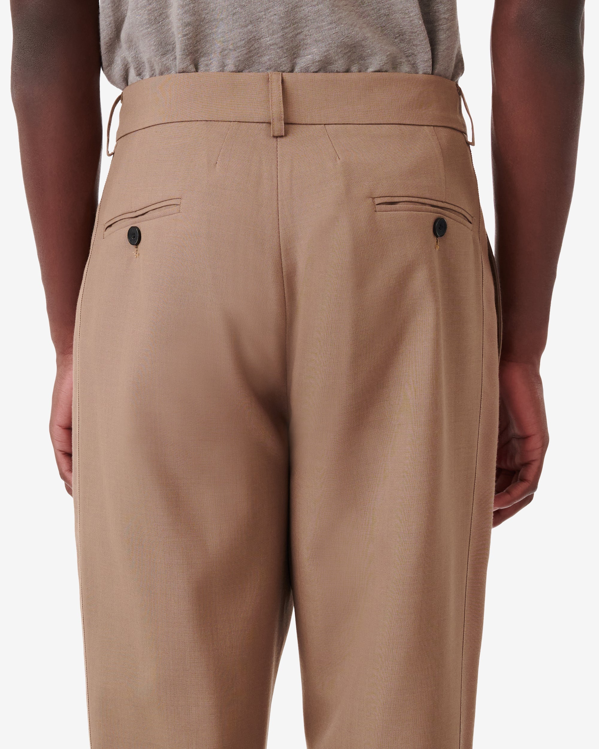 Titouan wool trousers - Beige