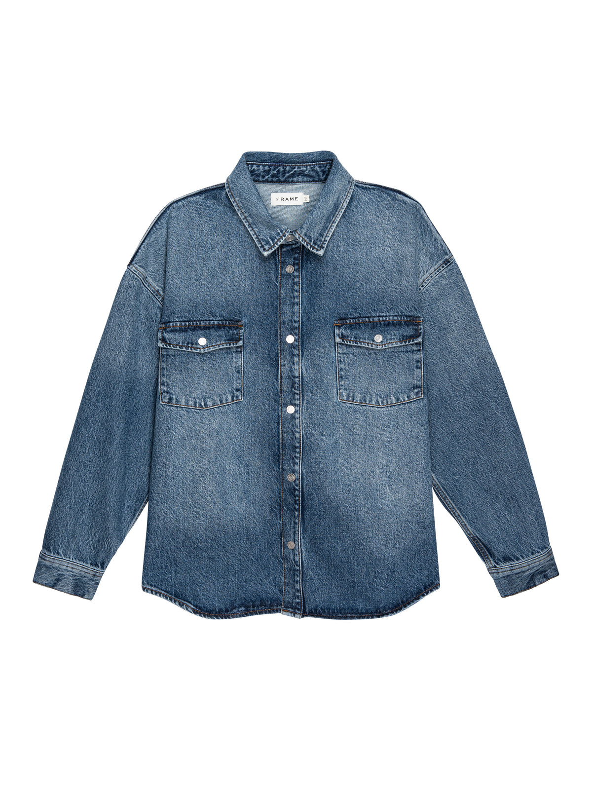 L/S RELAXED DOUBLE POCKET SHIRTBRISET