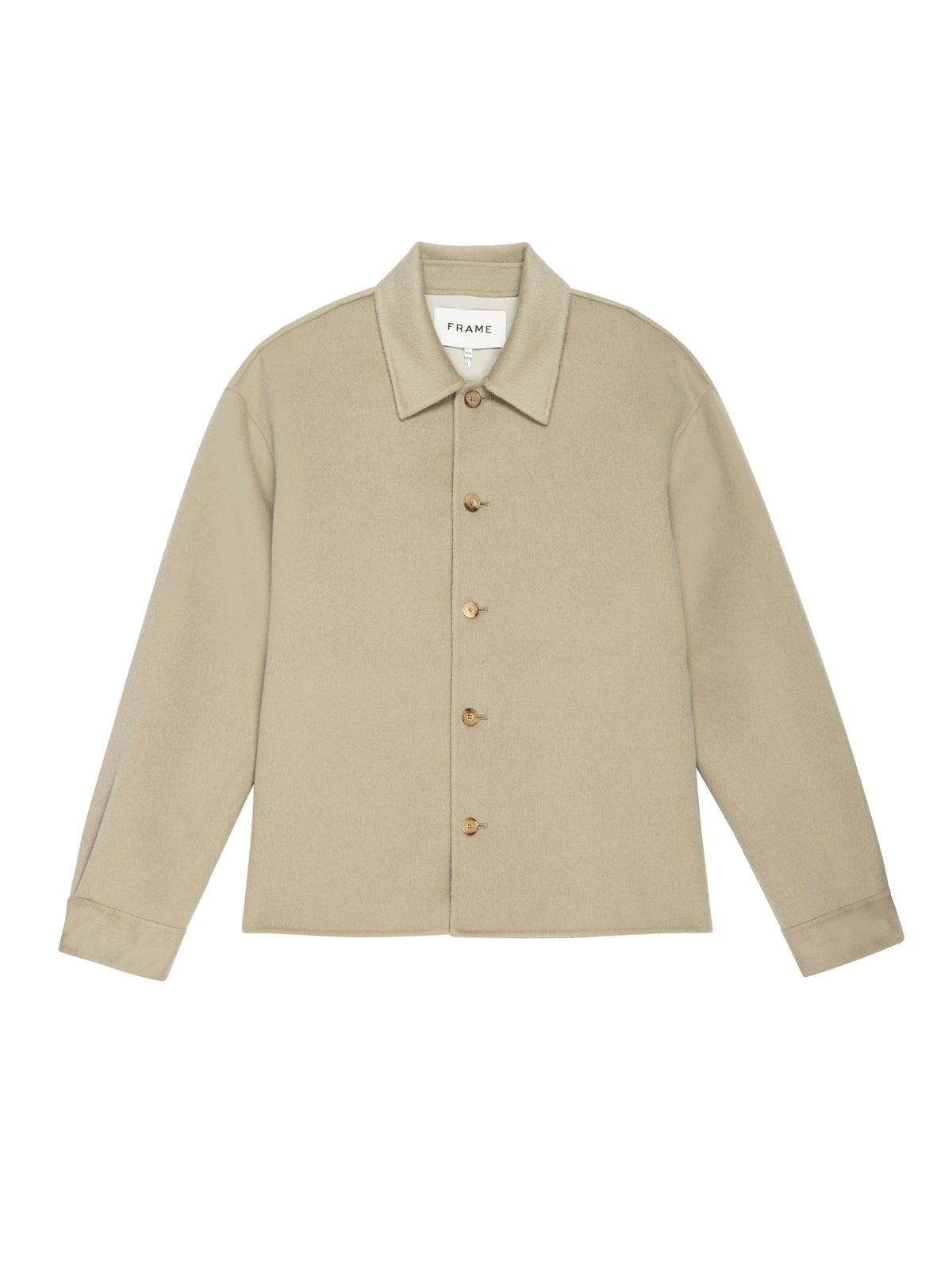 DOUBLE FACE SHIRT JACKETDOVE