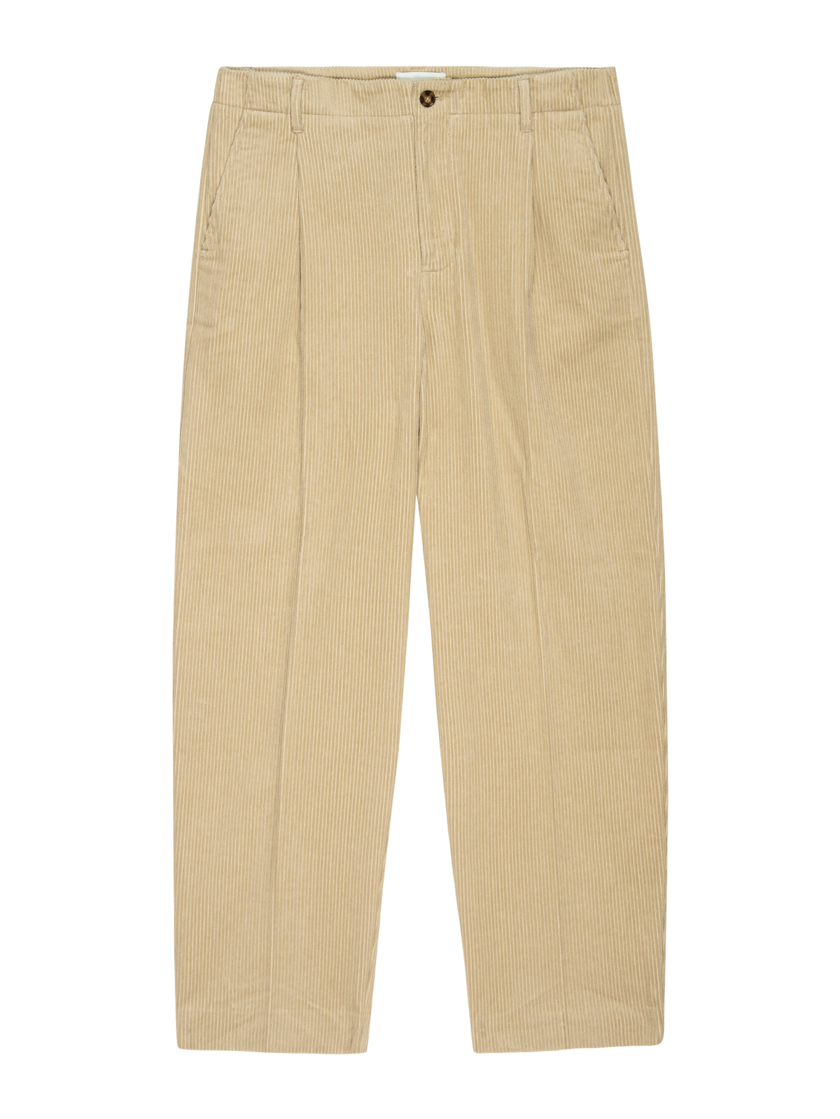 TAPERED PLEATED TROUSERSDOVE