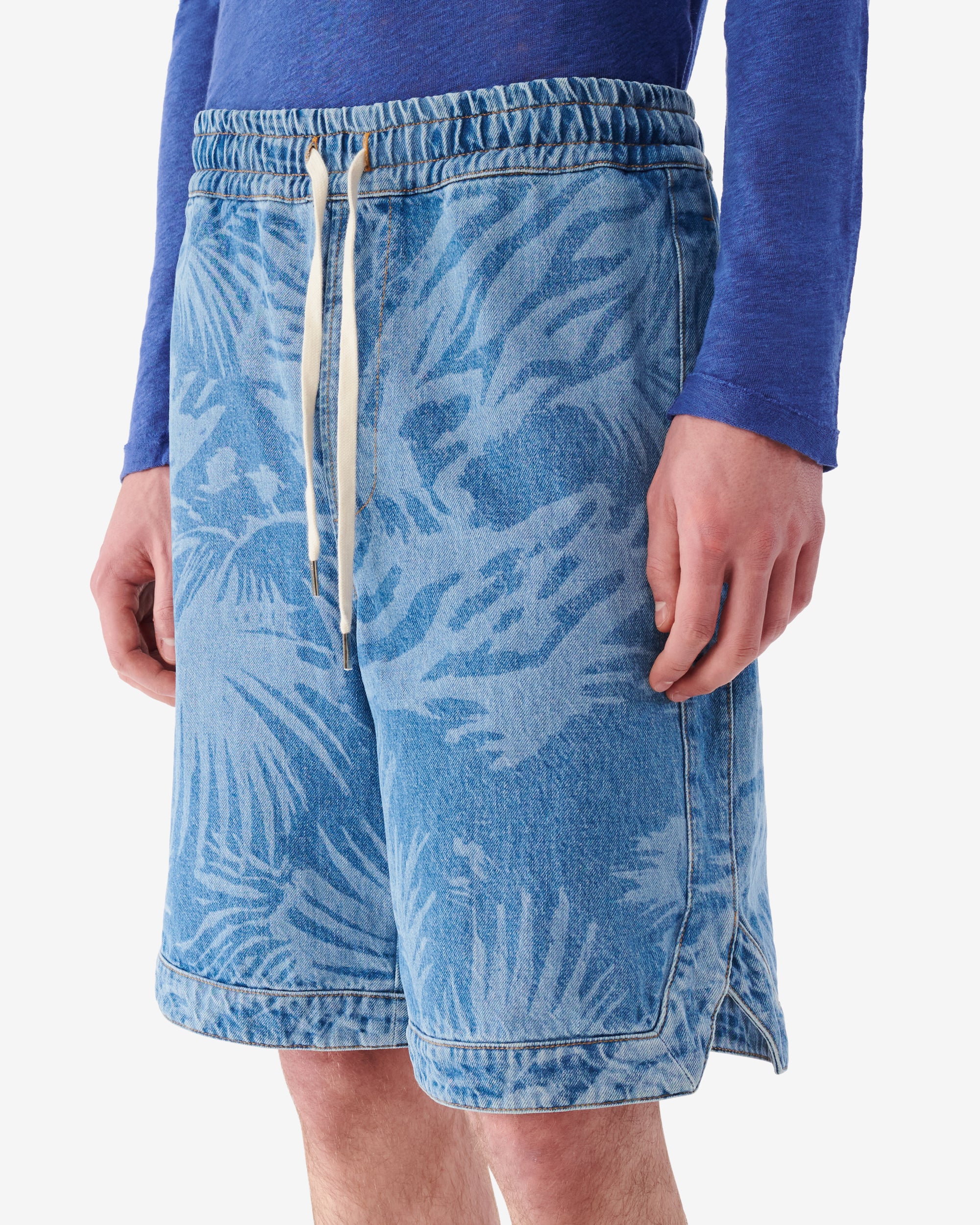 Jader Shorts - Laser Denim