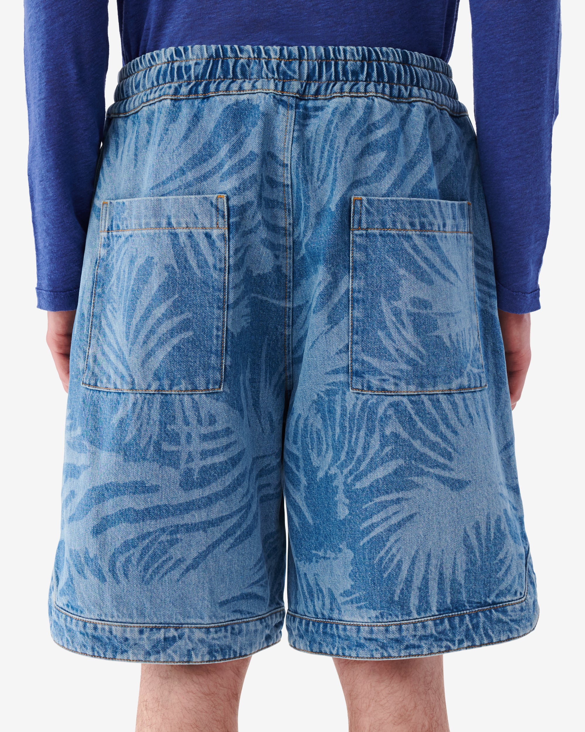 Jader Shorts - Laser Denim