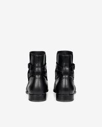 Johd low leather boots - Black
