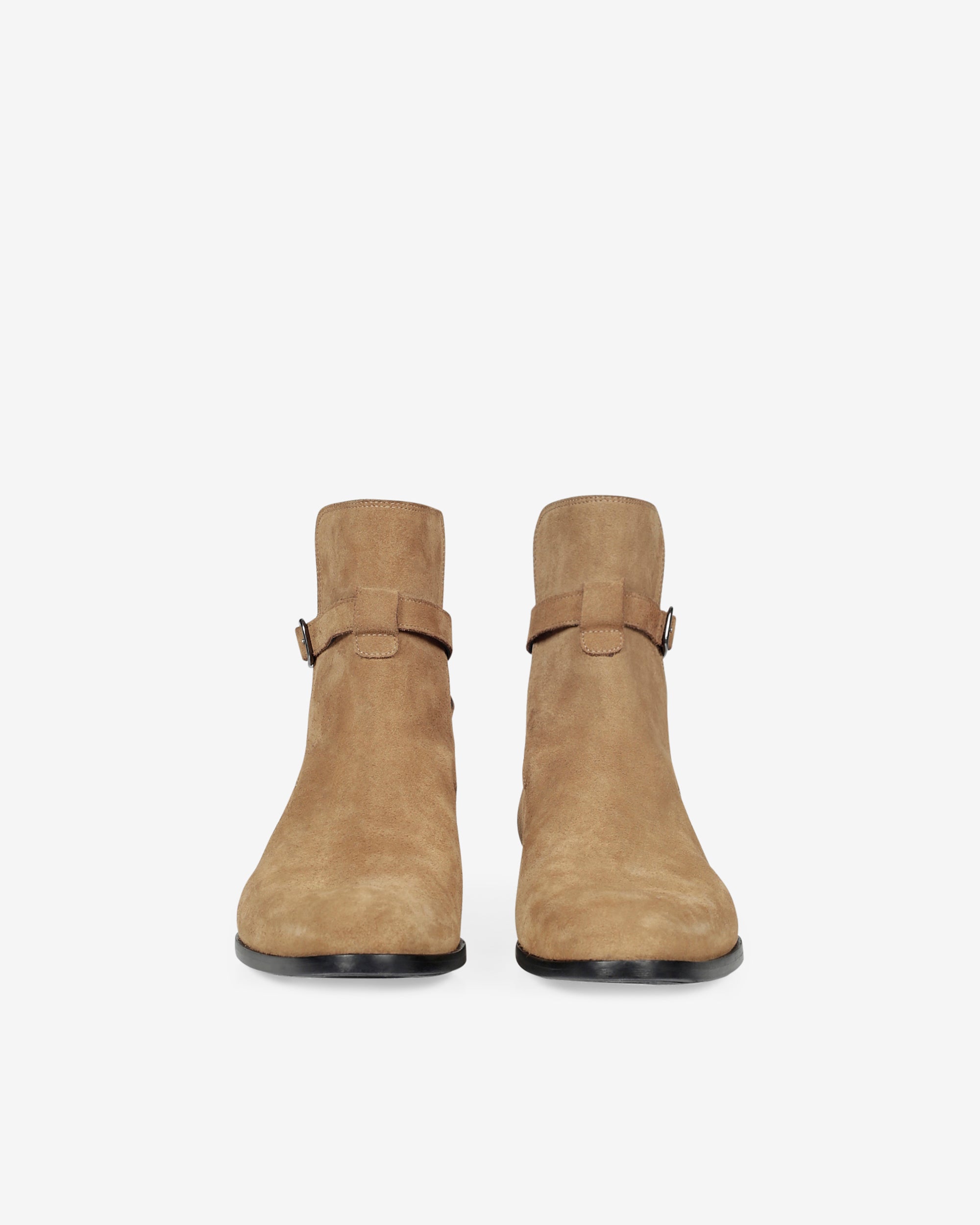 Johd Suede low leather boots - Beige