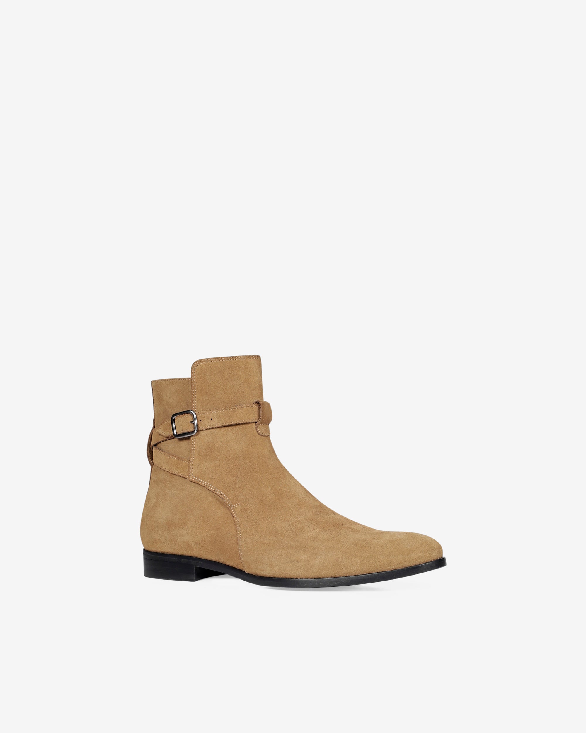 Johd Suede low leather boots - Beige