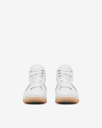 Alex High leather trainers - White