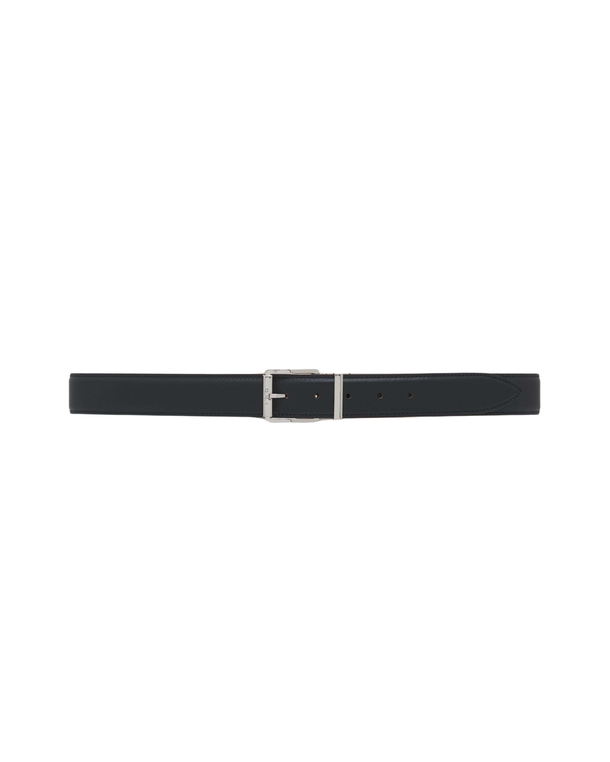 Oural leather belt - Black