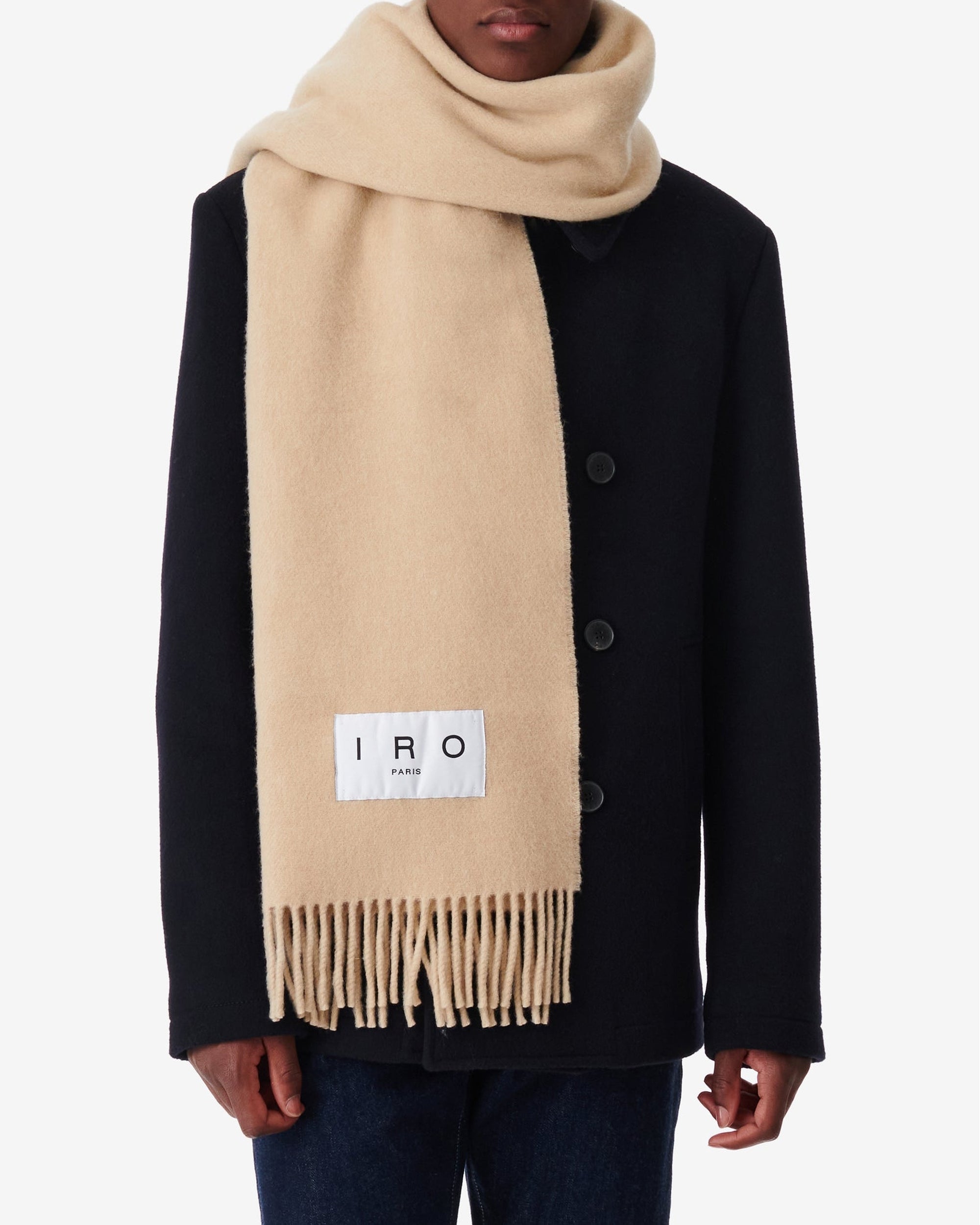 Iolo wool scarf - Khaki