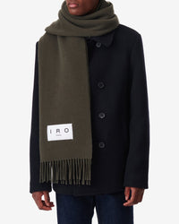 Iolo wool scarf - Light Khaki