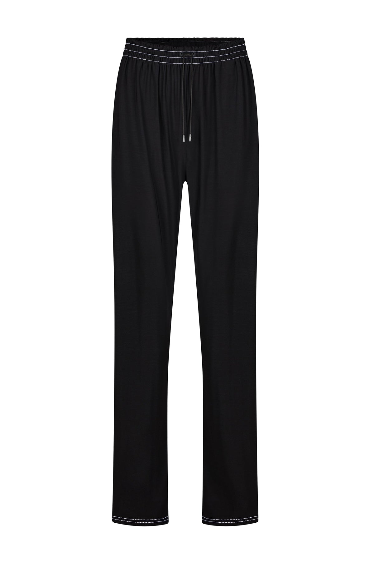Pantalon baggy en jersey fluide - Black