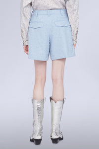 Short avec applications diamants - Azzurro Fantasia