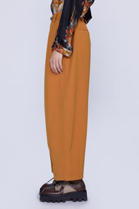 PANTALON LISSE AVEC ÉLASTIQUE EN TAILLE