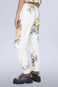 PANTALON BLANC AVEC REVERS