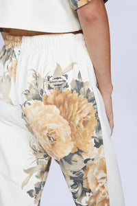 PANTALON BLANC AVEC REVERS