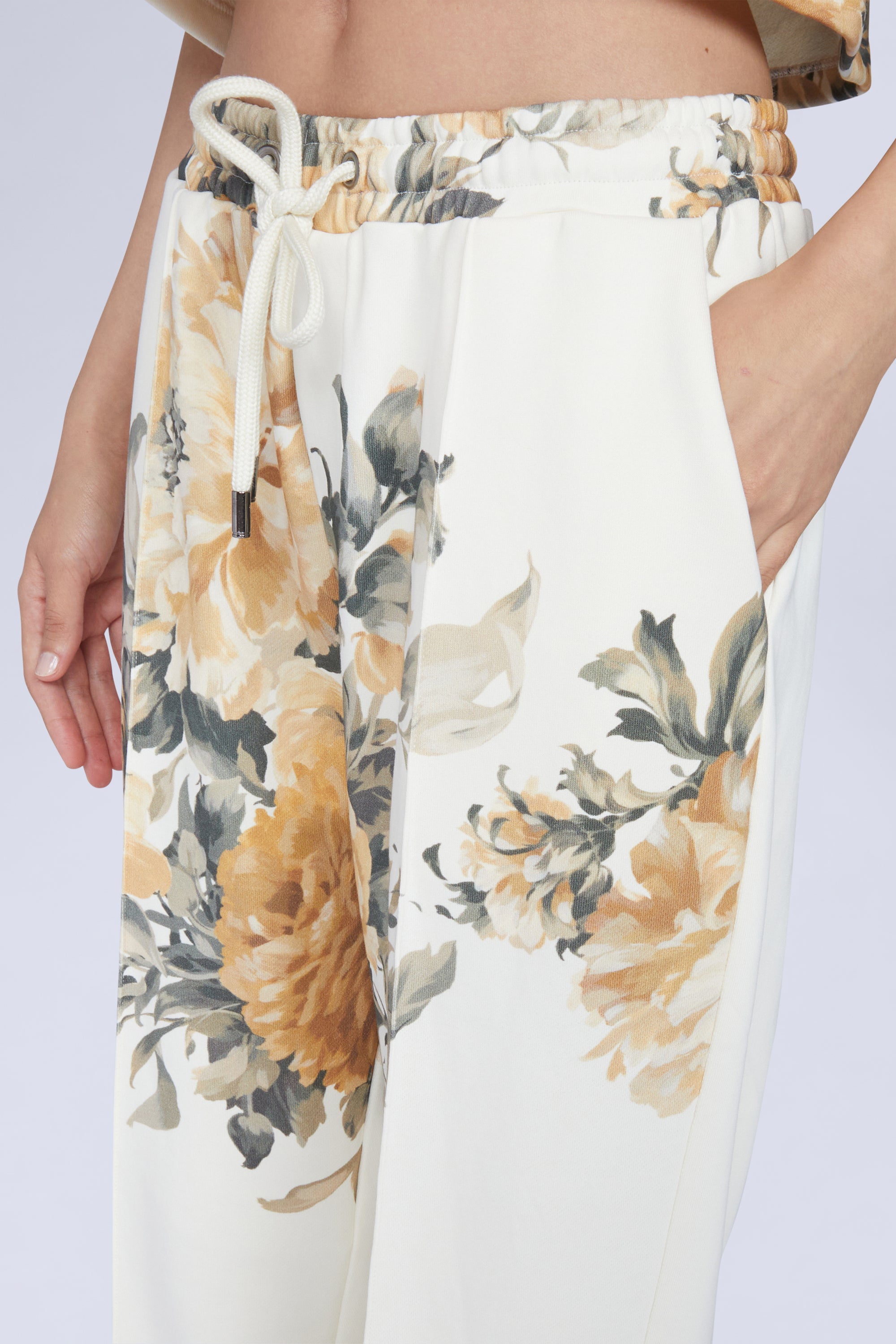 Pantalon palazzo - Bianco