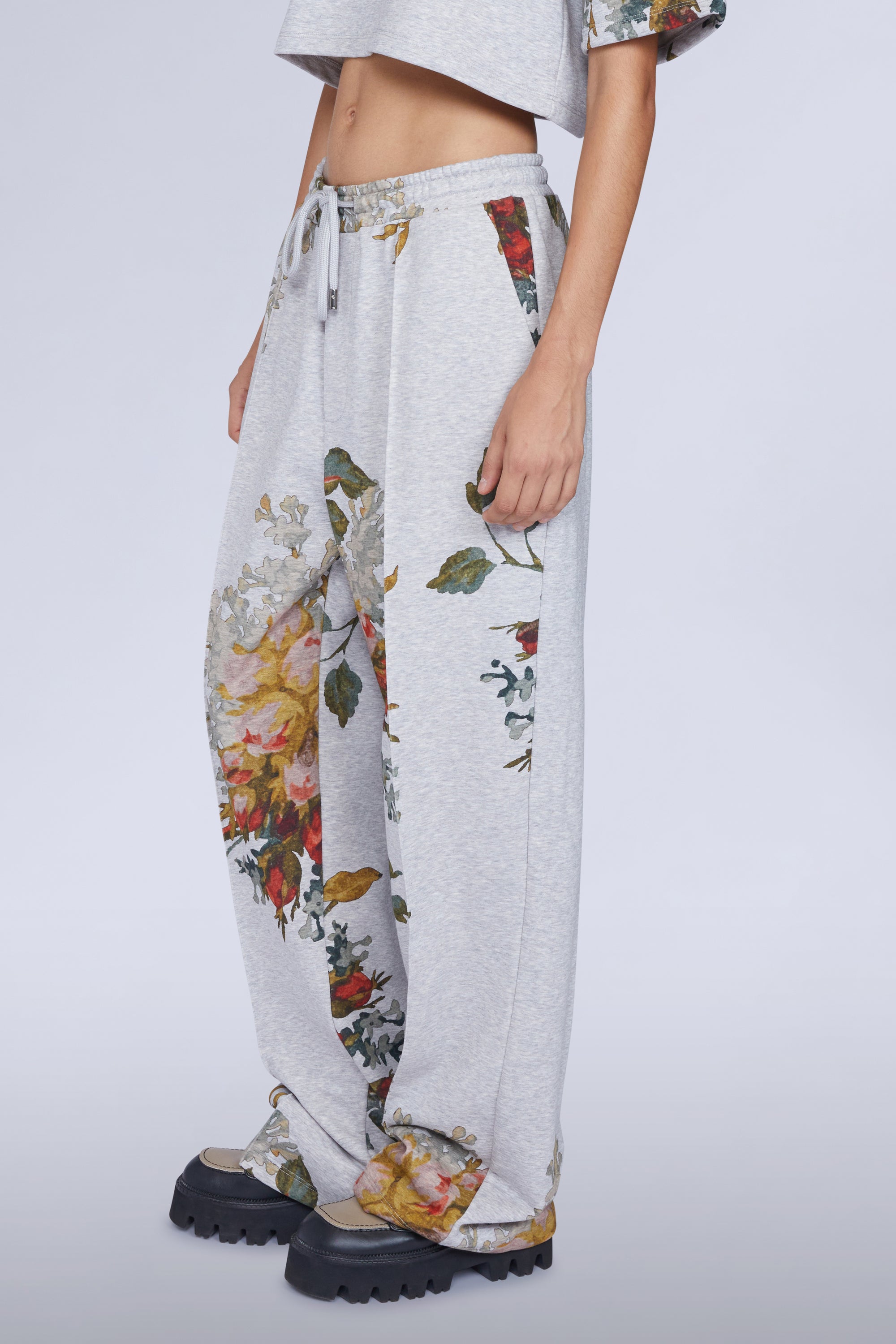 Pantalon palazzo - Grigio