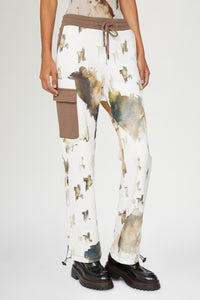 Pantalon en molleton - Argento Fantasia Grigio Perla