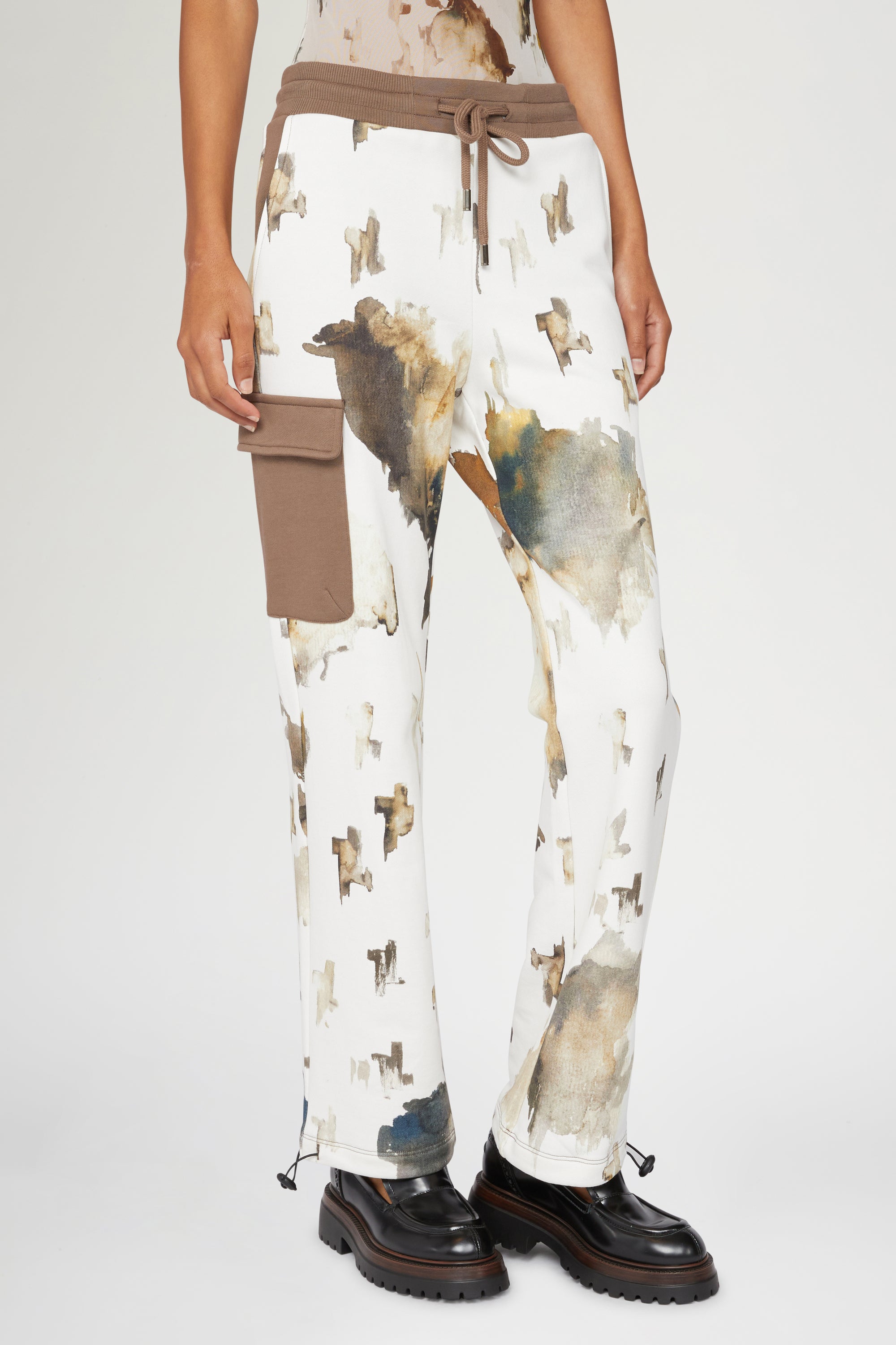 Pantalon en molleton - Argento Fantasia Grigio Perla