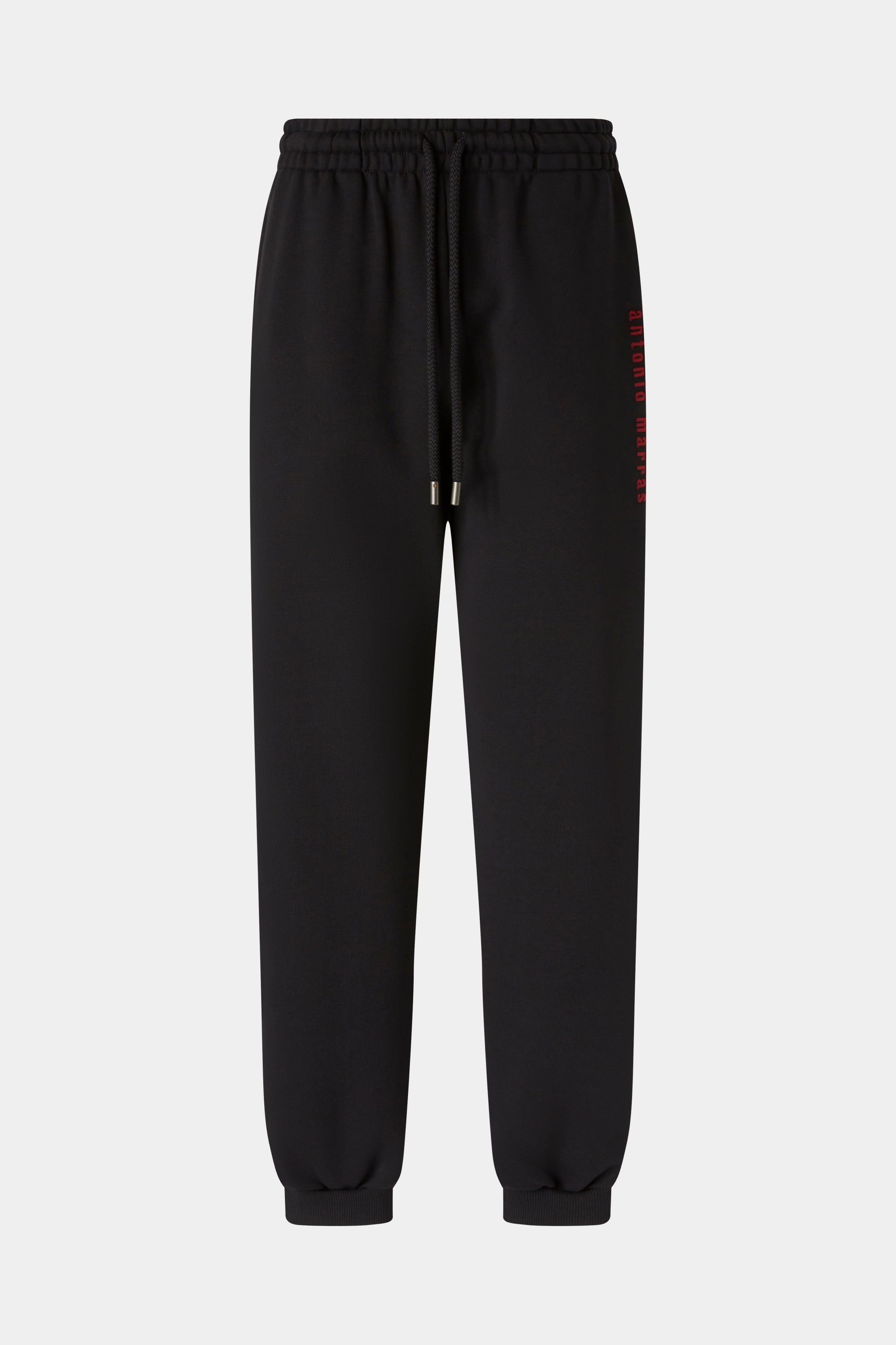 Pantalon unisexe avec revers logo - Nero Fantasia Rosso