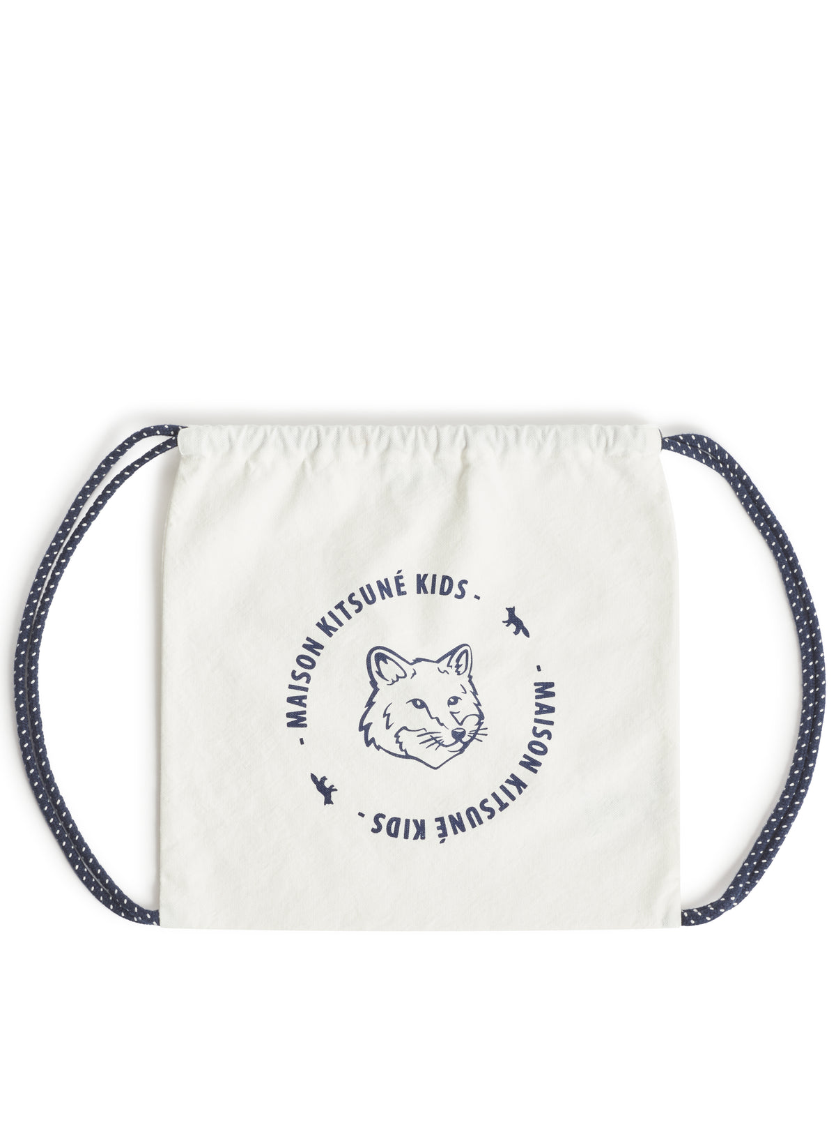 Sac à dos Fox Head Kid en toile - Ecru & Classic Navy