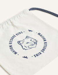 Sac à dos Fox Head Kid en toile - Ecru & Classic Navy