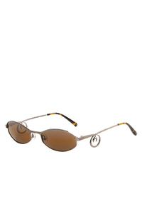 Lunettes de soleil Vuranet x Marine Serre unisexe - Black