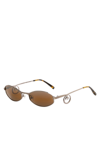 Lunettes de soleil Vuranet x Marine Serre unisex - Black