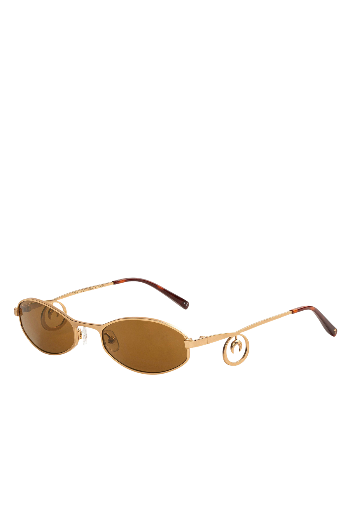Lunettes de soleil Vuranet x Marine Serre unisex - Gold