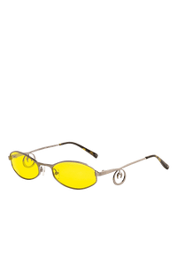 Lunettes de soleil Vuranet x Marine Serre unisex - Silver