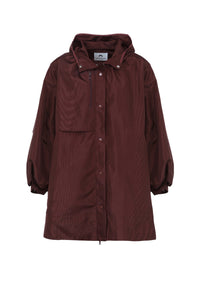 Veste longue coupe-vent - Brown