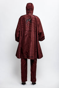 Veste longue coupe-vent - Brown