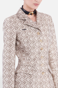 Veste Moon en coton recyclée - Moon Beige