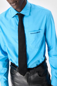 Chemise recyclée en coton - Blue