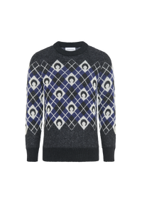 Pull Moon en laine - Black