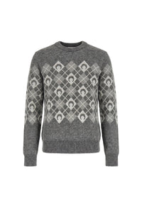 Pull Moon en laine - Light Grey